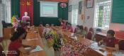 Trường Mầm non Hoa Hồng tổ chức tập huấn trực tuyến bồi dưỡng chính trị hè năm 2021