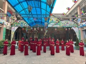 Các hoạt động thiết thực chào mừng ngày 8.3 và hưởng ứng lễ hội hoa ban Điện Biên của trường mầm non  Hoa Hồng.