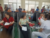 Trường mầm non Hoa Hồng hưởng ứng đợt phát động hiến máu tình nguyện