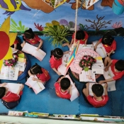 TRƯỜNG MẦM NON HOA HỒNG TƯNG BỪNG THAM GIA TUẦN LỄ  HƯỞNG ỨNG HỌC TẬP SUỐT ĐỜI NĂM 2025