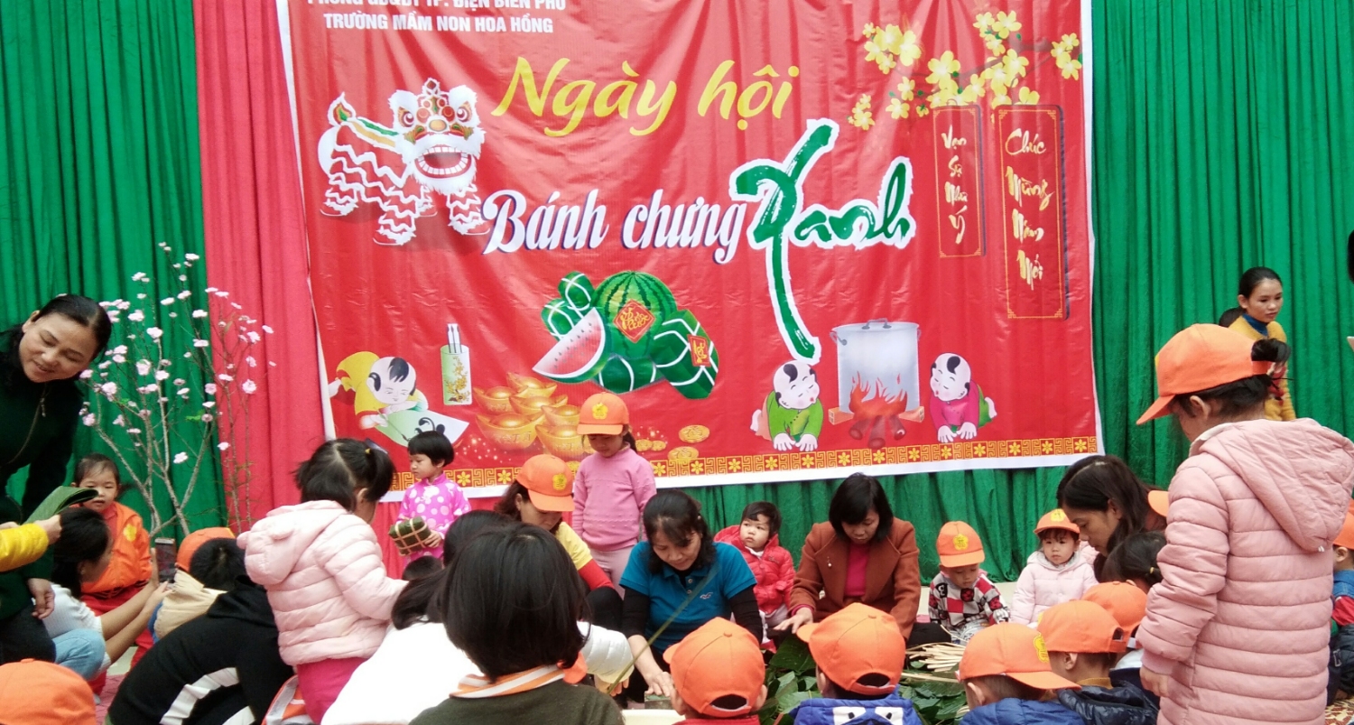 Ngày hội bánh trưng xanh